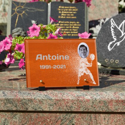 Plaque funéraire particules-de-tennisman 9 Plaquedeces.fr
