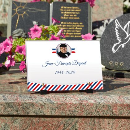 Plaque funéraire vive-la-france 5 Plaquedeces.fr

