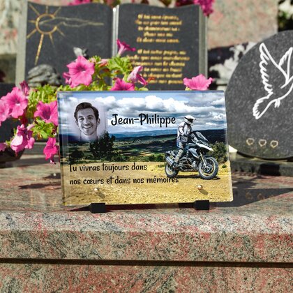 Plaque funéraire grosse-moto 5 Plaquedeces.fr
