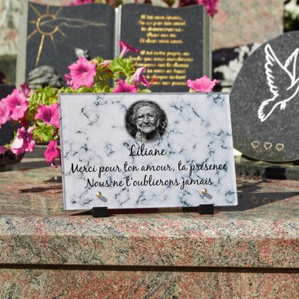 Plaque funéraire marbre-elegant 30 Plaquedeces.fr

