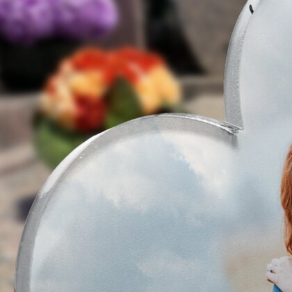 Plaque funéraire champ-de-tulipes-forme-double-coeur 29 Plaquedeces.fr
