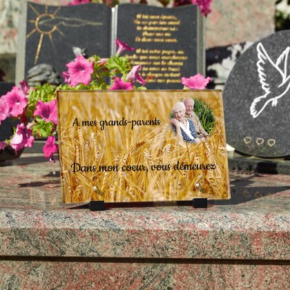 Plaque funéraire ble 18 Plaquedeces.fr
