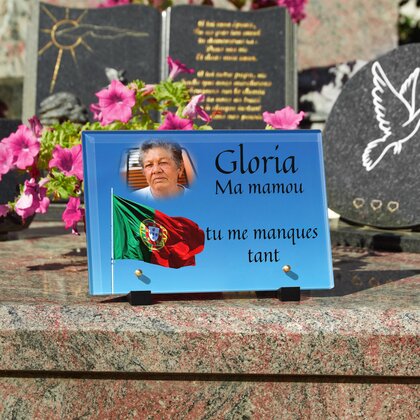 Plaque funéraire drapeau-portugal 20 Plaquedeces.fr
