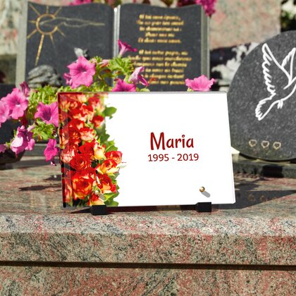 Plaque funéraire mur-de-roses 12 Plaquedeces.fr
