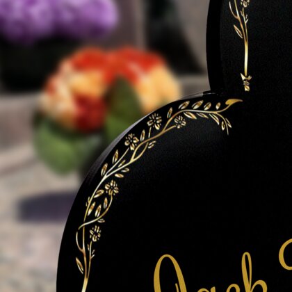 Plaque funéraire demi-cadre-forme-coeur 20 Plaquedeces.fr
