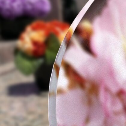 Plaque funéraire fleurs-de-cerisier-forme-ovale 8 Plaquedeces.fr
