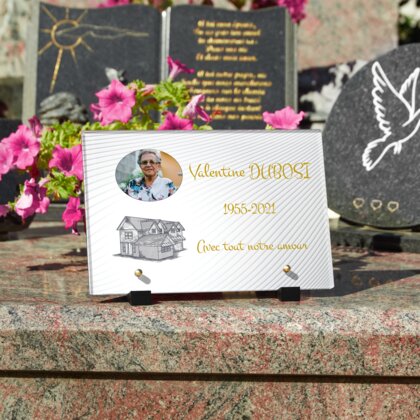 Plaque funéraire plaque-funeraire-maison 29 Plaquedeces.fr
