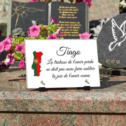 Plaque funéraire portugal-carte 11 Plaquedeces.fr
