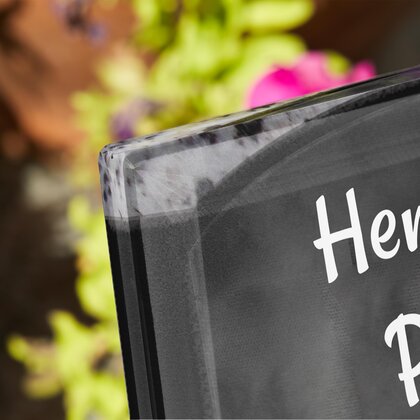 Plaque funéraire livre-granite-gris 8 Plaquedeces.fr
