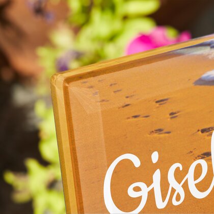 Plaque funéraire empreinte-sable 1 Plaquedeces.fr
