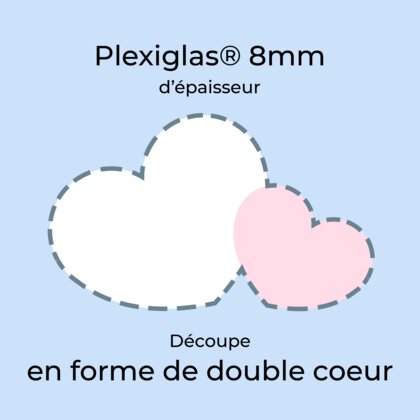 Plaque funéraire ballons-coeurs-forme-double-coeur 4 Plaquedeces.fr
