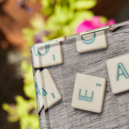 Plaque funéraire scrabble 30 Plaquedeces.fr
