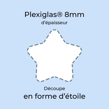 Plaque funéraire plaque-en-forme-etoile 18 Plaquedeces.fr
