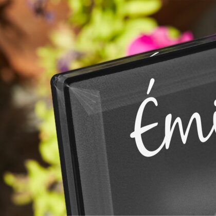 Plaque funéraire ange-sur-main 22 Plaquedeces.fr
