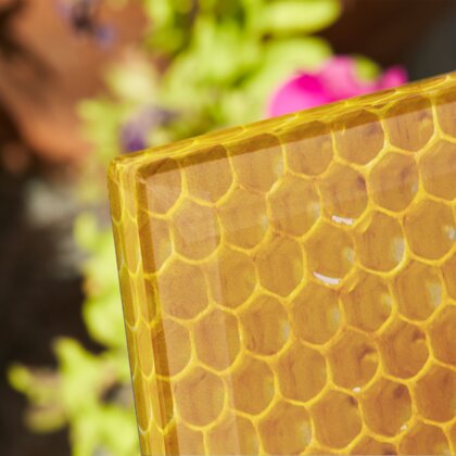 Plaque funéraire alveoles-de-ruche 12 Plaquedeces.fr
