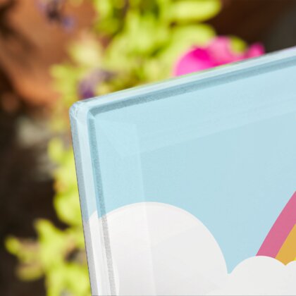 Plaque funéraire arc-en-ciel-dessin 13 Plaquedeces.fr
