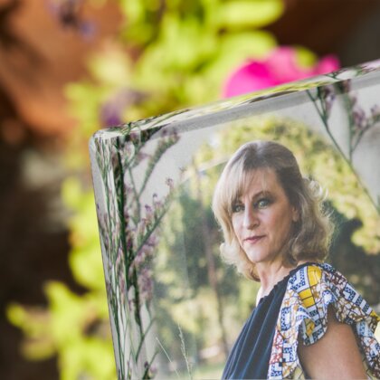 Plaque funéraire croix-aux-fleurs 14 Plaquedeces.fr
