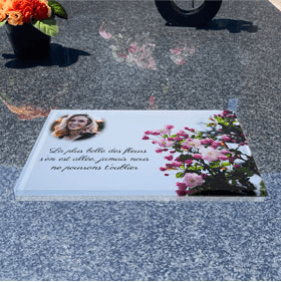 plaque cimetiere